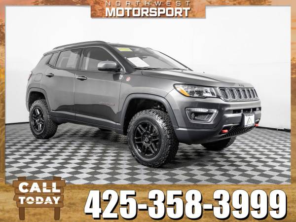 *ONE OWNER* Lifted 2019 *Jeep Compass* Trailhawk 4x4 for sale in Lynnwood, WA