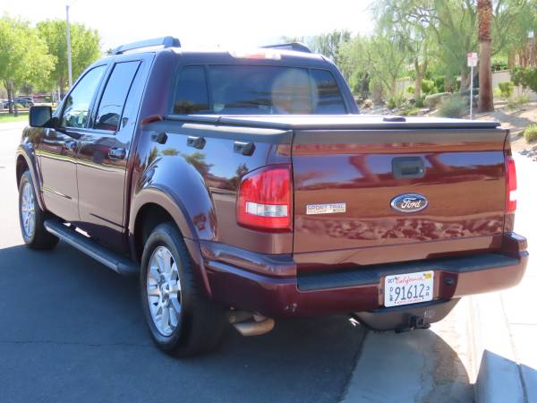 2007 Ford Explorer Sport Trac Ltd, 2 Owner, 72k mi No Accidents for sale in Palm Desert , CA – photo 5