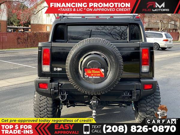 503/mo - 2006 Hummer H2 H 2 H-2 SUT BaseCrew CabSB for sale in Boise, ID – photo 14