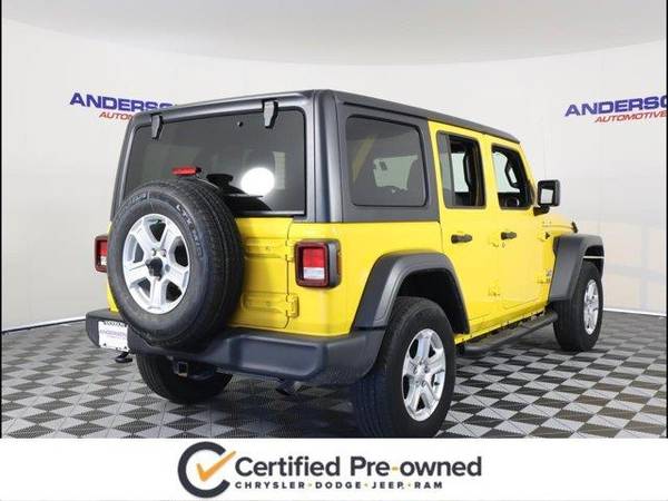 2020 Jeep Wrangler Unlimited SUV Sport S 715 45 PER MONTH! - cars & for sale in Rockford, IL – photo 2