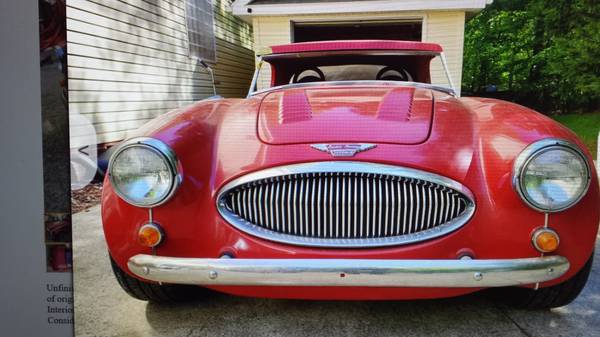 1962 Austin Healey - cars & trucks - by owner - vehicle automotive... for sale in Hickory, GA – photo 2