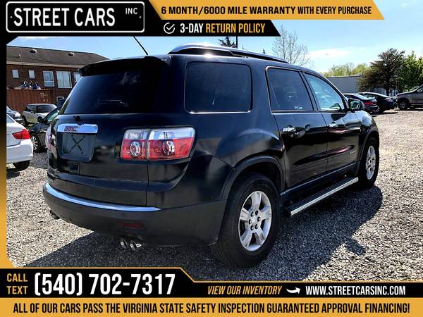 2008 GMC Acadia FWDSLE1 FWDSLE 1 FWDSLE-1 PRICED TO SELL! - cars & for sale in Fredericksburg, District Of Columbia – photo 4