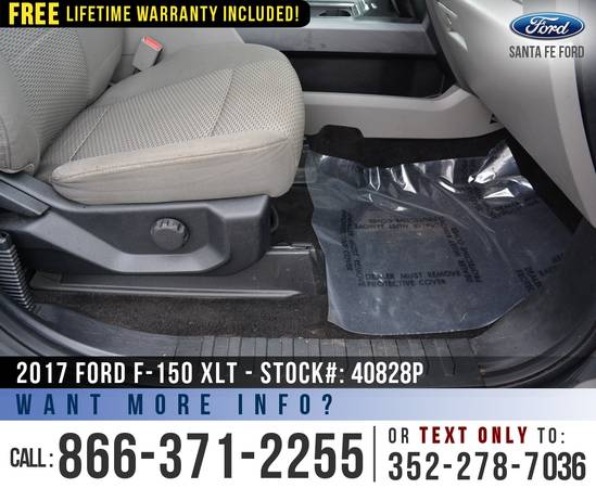 *** 2017 Ford F150 XLT 4WD *** SYNC - Tonneau Cover - Cruise Control... for sale in Alachua, GA – photo 21