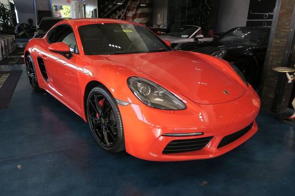 2017 Porsche 718 Cayman S Coupe Lava Orange Must See for sale in Costa Mesa, CA