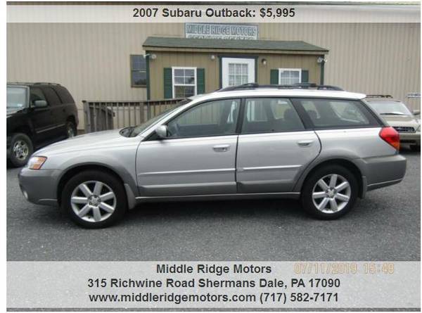 ✔2007 Subaru Outback LTD - WE 💚 SUBARU'S for sale in Shermans Dale, PA