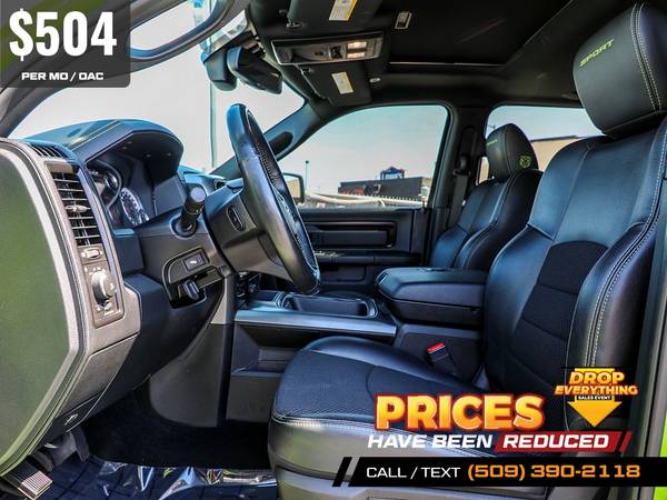 504/mo - 2017 Ram 1500 Sport LEATHER 4X4 4 X 4 4-X-4 65FT 65 FT for sale in Spokane, MT – photo 19