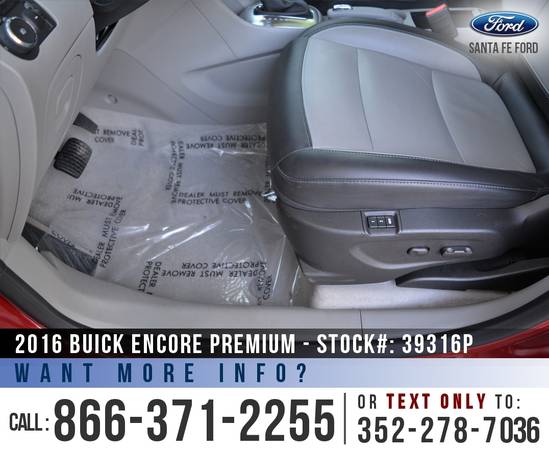‘16 Buick Encore Premium SUV *** Leather, BOSE, OnStar, Sunroof *** for sale in Alachua, FL – photo 14
