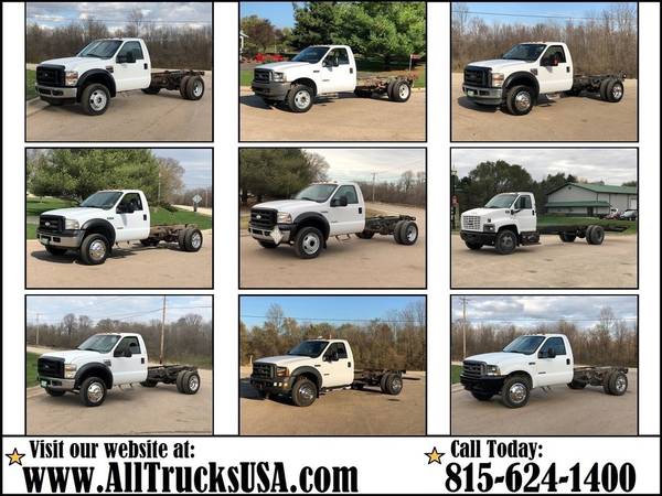 Cab & Chassis Trucks/Ford Chevy Dodge Ram GMC, 4x4 2WD Gas & for sale in Rockford, IL