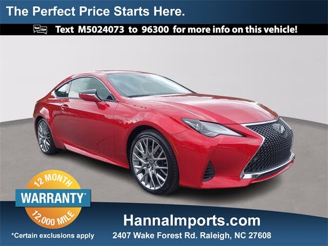 2021 Lexus RC 350 RWD for sale in Raleigh, NC