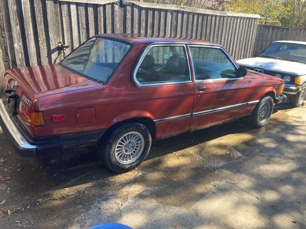 1982 BMW 320i 5 Speed - Needs Injectors for sale in Garland, TX