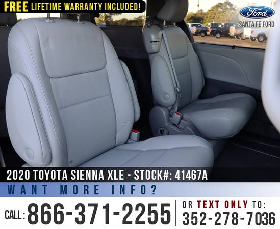 2020 Toyota Sienna XLE Auto Access Seat Stow-N-Go - Sunroof for sale in Alachua, FL – photo 20