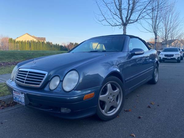 2001 Mercedes CLK 320 DESIGNO - cars & trucks - by owner - vehicle... for sale in Tacoma, WA