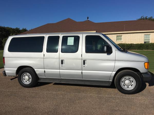 2004 Ford Econoline 8 Passenger van. Great for large family or work!!! for sale in Clyde , TX – photo 5