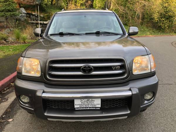 2003 Toyota Sequoia Limited 4WD --Leather, Clean title, Third Row--... for sale in Kirkland, WA – photo 2