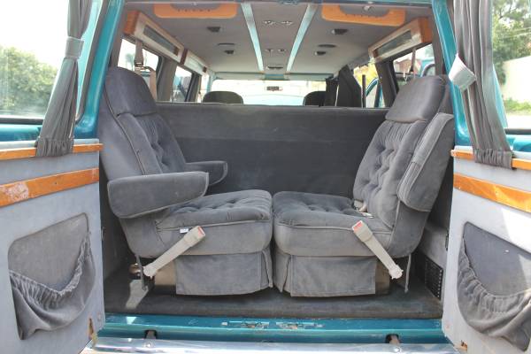 Low 39K Handicap GMC Rally Wagon 2500 wheelchair access mobility van for sale in Torrance, CA – photo 14