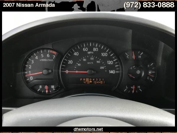 2007 Nissan Armada SE 2WD FFV for sale in Lewisville, TX – photo 17