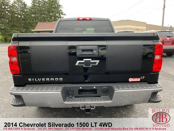 2014 CHEVY SILVERADO 1500 LT DOUBLE CAB 4WD! REMOTE START! BEDLINER! for sale in N SYRACUSE, NY – photo 4