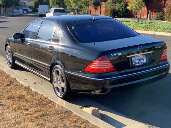 2003 Mercedes-Benz S500 AMG clean title for sale in Modesto, CA – photo 2