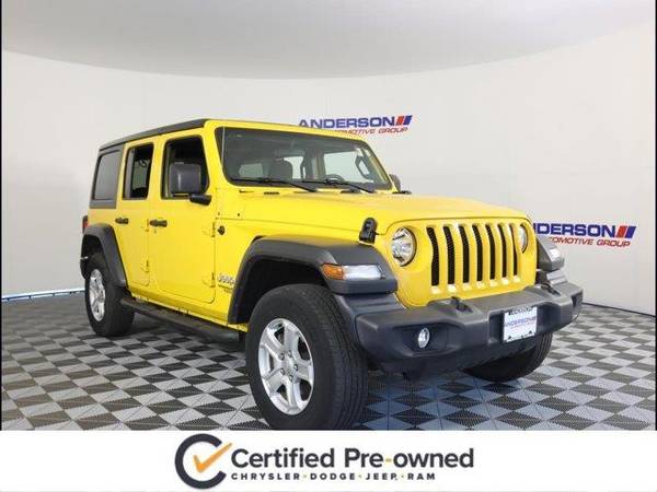 2020 Jeep Wrangler Unlimited SUV Sport S 715 45 PER MONTH! - cars & for sale in Rockford, IL