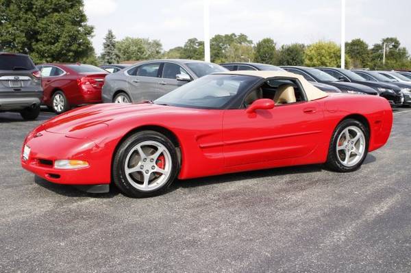 2000 Chevy Chevrolet Corvette Base Convertible Torch Red for sale in Villa Park, IL – photo 13