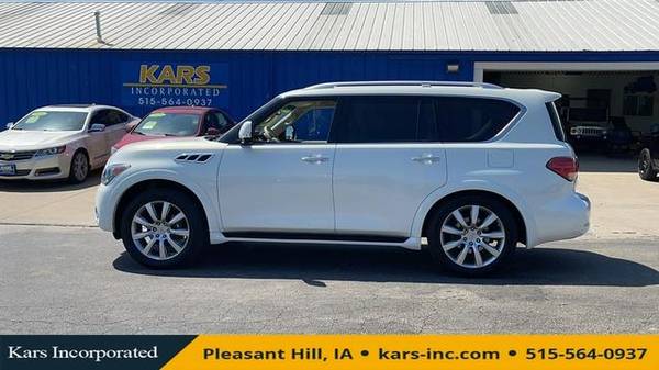 2012 Infiniti QX56 7-passenger 4WD - - by dealer for sale in Pleasant Hill, IA