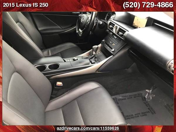 2015 Lexus IS 250 Crafted Line 4dr Sedan ARIZONA DRIVE FREE... for sale in Tucson, AZ – photo 11