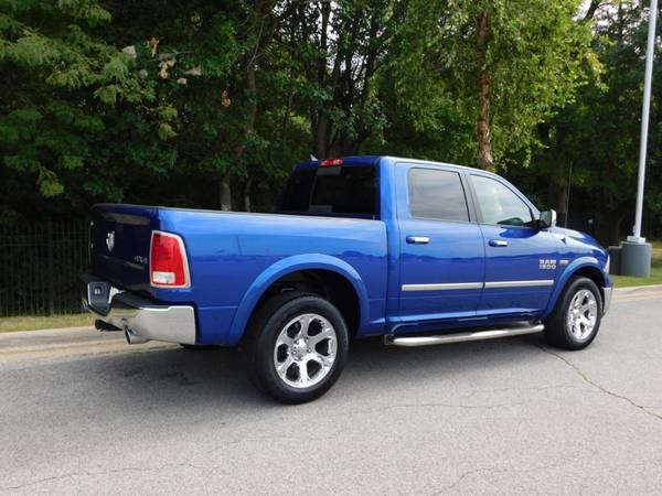 2014 *Ram* *1500* *4WD Crew Cab 140.5 Laramie* BLUE for sale in Fayetteville, AR – photo 3
