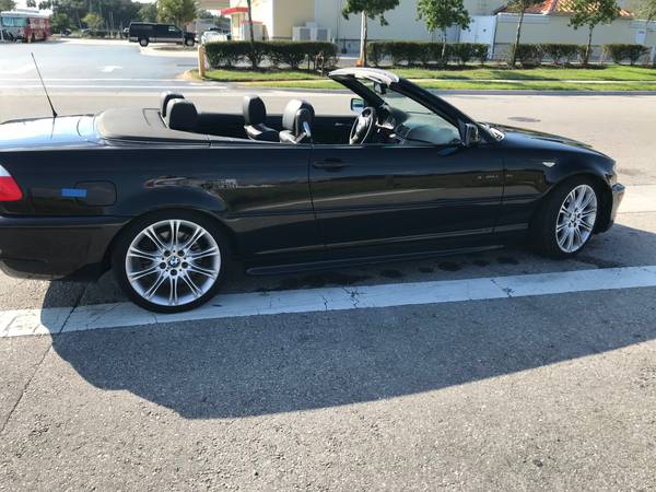 2004 BMW 330ci Convertible Triple Black with M Sport & Carfax - cars... for sale in Venice, FL – photo 4