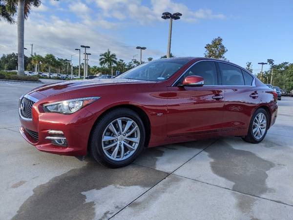 2016 INFINITI Q50 Venetian Ruby Call Today! - cars & trucks - by... for sale in Naples, FL – photo 7