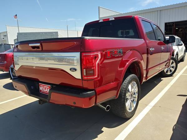 2015 FORD F-150 XLT PLATINUM FX4 4X4 ONE OWNER! LIKE NEW! - cars & for sale in Ardmore, OK – photo 3