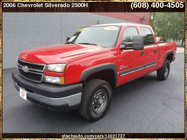 2006 Chevrolet Silverado 2500HD Crew Cab 153" WB 4WD Work Truck with... for sale in Janesville, WI – photo 2