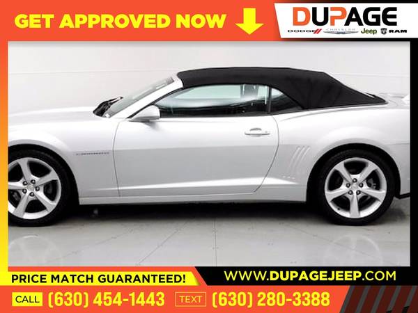 218/mo - 2015 Chevrolet Camaro LT - - by dealer for sale in Glendale Heights, IL – photo 4