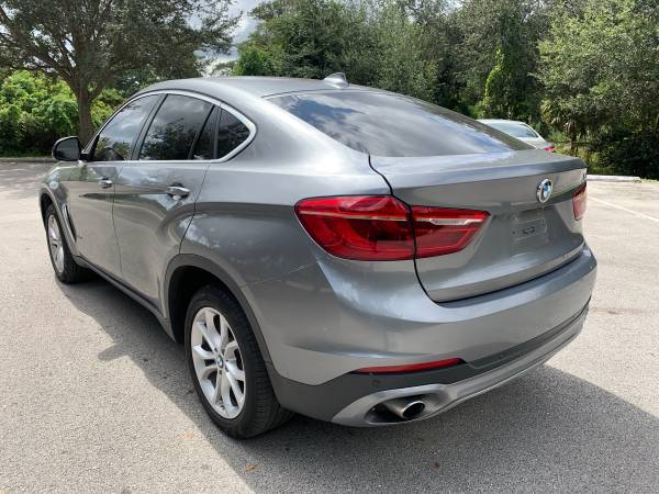 2016 BMW X6 4WD leather sunroof finance available for sale in North Palm Beach, FL – photo 4