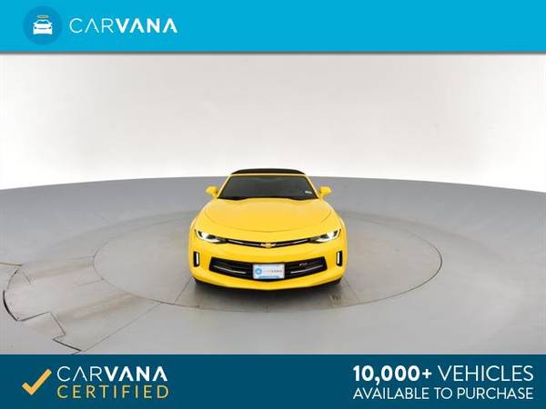 2017 Chevy Chevrolet Camaro LT Convertible 2D Convertible Yellow - for sale in Atlanta, VA – photo 19