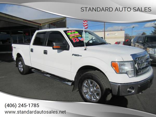 2013 Ford F-150 XLT 4X4 SuperCrew Extra Clean Like New! - cars & for sale in Billings, WY