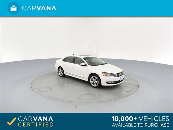 2013 VW Volkswagen Passat TDI SE Sedan 4D sedan White - FINANCE ONLINE for sale in Indianapolis, IN – photo 9