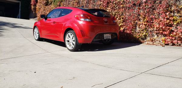 2012 Hyundai Veloster Red 3DR - cars & trucks - by owner - vehicle... for sale in Santa Cruz, CA – photo 2
