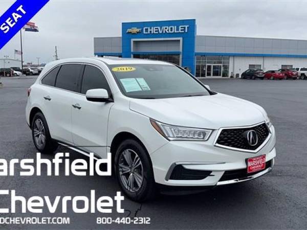 2019 Acura MDX 3 5L suv White - - by dealer - vehicle for sale in Marshfield, MO
