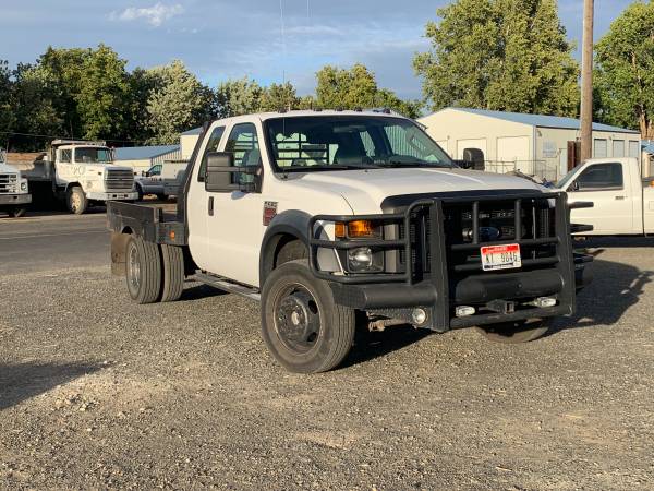 2008 Ford F450 Dually Super Duty w/ Flatbed for sale in LEWISTON, ID – photo 3