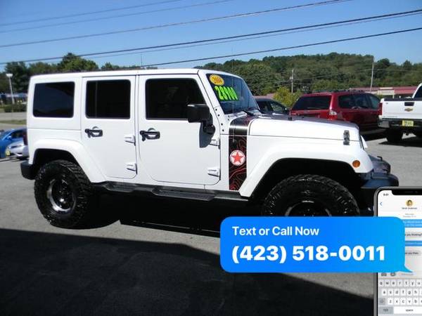 2014 Jeep Wrangler Unlimited Sahara 4WD - EZ FINANCING AVAILABLE! for sale in Piney Flats, TN – photo 6