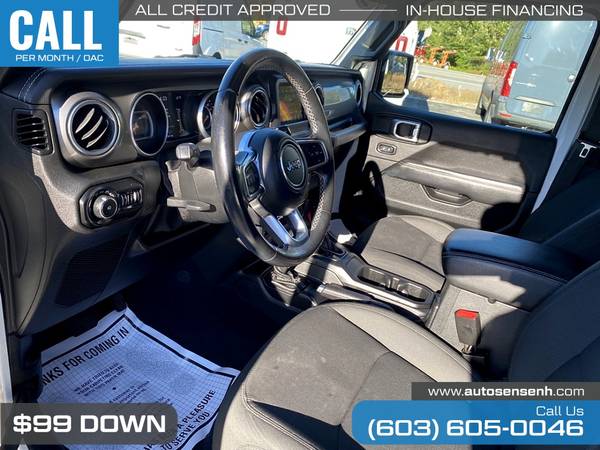2020 Jeep Wrangler Unlimited Sahara - - by dealer for sale in Chichester, VT – photo 11