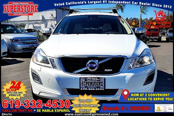 2011 VOLVO XC60 3.2 SUV-EZ FINANCING-LOW DOWN! - cars & trucks - by... for sale in El Cajon, CA – photo 3