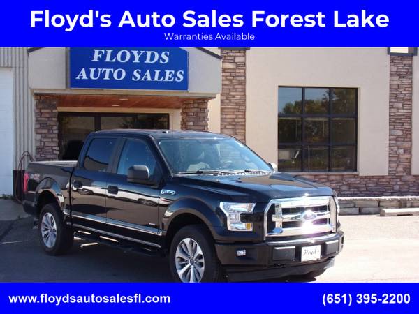 2017 FORD F150 XL 4x4 STX - - by dealer - vehicle for sale in Forest Lake, MN