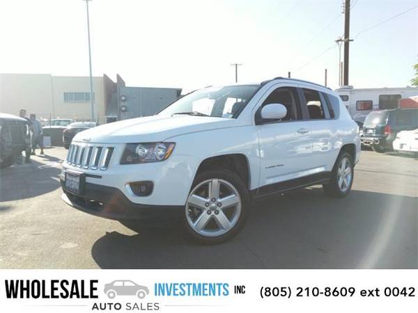 2014 Jeep Compass SUV Latitude (Bright White Clearcoat) for sale in Van Nuys, CA