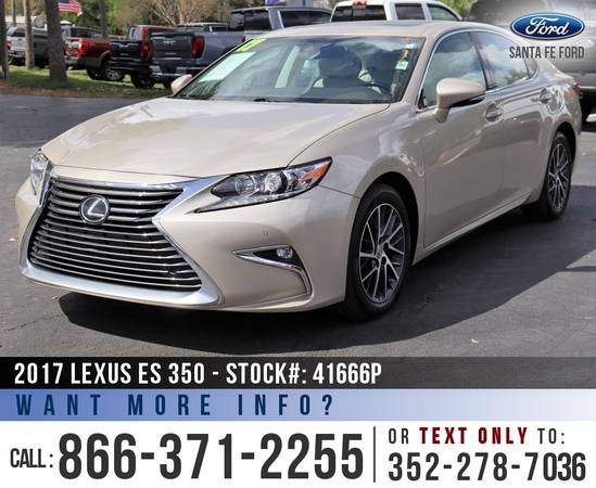 2017 LEXUS ES 350 Push Button Start, Sunroof, Leather Seats for sale in Alachua, FL – photo 3