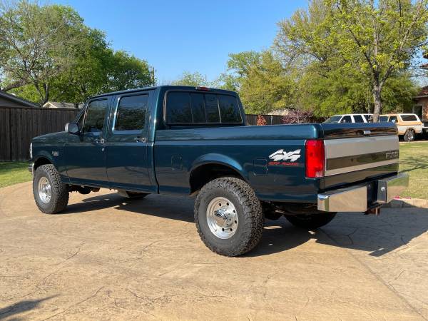 1996 Ford F250 Crew Cab Short Bed 4x4 7 3 Powerstroke Turbo Diesel for sale in irving, TX – photo 7
