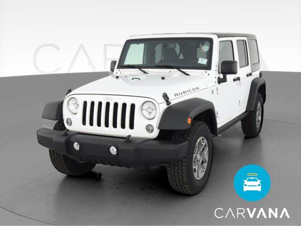 2015 Jeep Wrangler Unlimited Rubicon Sport Utility 4D suv White - -... for sale in Knoxville, TN