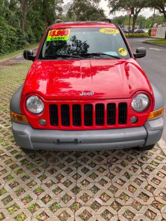 2005 JEEP LIBERTY 4x4 4WD SPORT SUV - cars & trucks - by dealer -... for sale in TAMPA, FL – photo 4