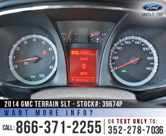 *** 2014 GMC TERRAIN SLT *** Remote Start - Sunroof - SiriusXM for sale in Alachua, GA – photo 14