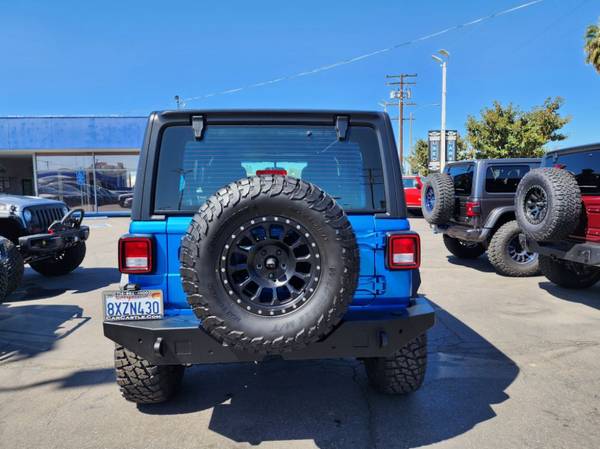 2021 Jeep Wrangler Unlimited Sport suv Hydro Blue Pearlcoat - cars & for sale in Fullerton, CA – photo 4